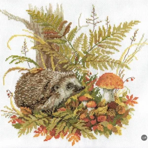 Erizo. Recolector silencioso - Panna - Kit de punto de cruz J-1542 Compra Ahora