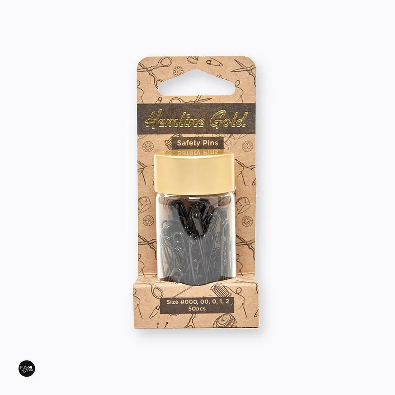 Pack de Imperdibles Surtidos Hemline Gold: Versatilidad y calidad en un frasco - Negro Comprar En Línea