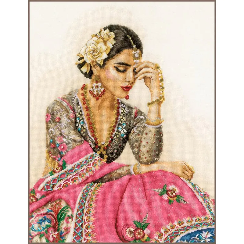 Reminiscencia Tradicional - Lanarte - Kit de punto de cruz PN-0196746 Envío Gratis