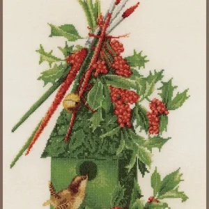 Artesanal Mi casa de invierno - Lanarte - Kit de punto de cruz PN-0173607