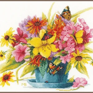 La perfección del color - Lanarte - Kit de punto de cruz PN-0188125 Envío Inmediato