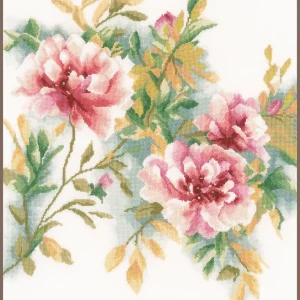 Rama de rosa - Lanarte - Kit de punto de cruz PN-0008127 Edición Limitada