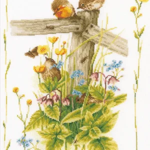 Cozy Garden Corner - Lanarte - Kit de punto de cruz PN-0180560 Oferta