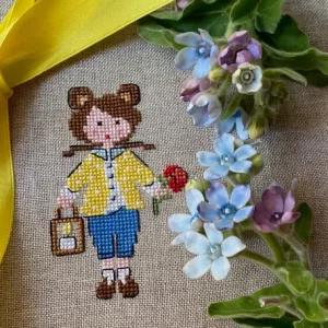 Ernesto - Lilli Violette - Gráfico de punto de cruz Lujoso