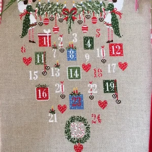 De Moda Doux Décembre - Lilli Violette - Gráfico de punto de cruz