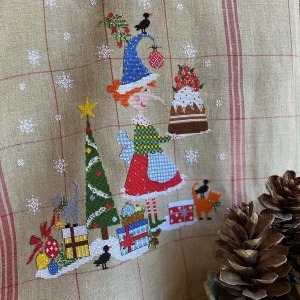 Lovely Christmas - Lilli Violette - Gráfico de punto de cruz Marca Reconocida