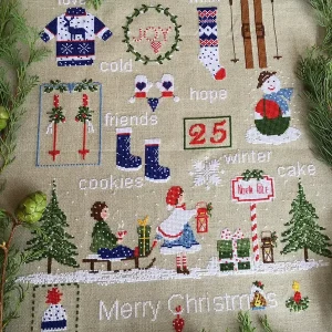 Polo Norte - Lilli Violette - Gráfico de punto de cruz Devolución Gratuita