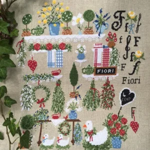 Fiori - Lilli Violette - Gráfico de punto de cruz A Buen Precio