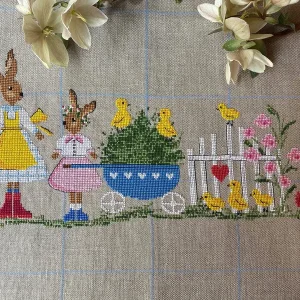 Liquidación Storie di erbette - Lilli Violette - Gráfico de punto de cruz