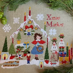 Liquidación Xmas Market - Lilli Violette - Gráfico de punto de cruz