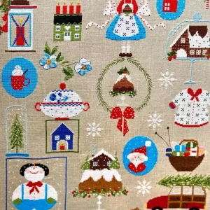 Alta Calidad Snow Day - Lilli Violette - Gráfico de punto de cruz