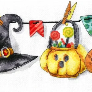 Más Vendido Halloween - M-447 Charivna Mit - Kit de Punto de Cruz