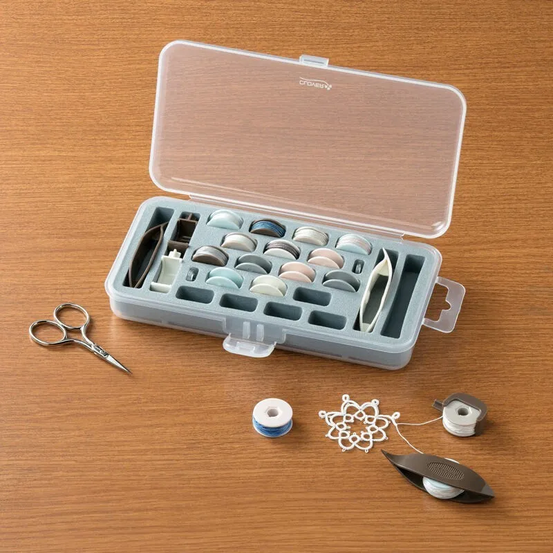 Organizador para Lanzadera de Encaje y Bobina Clover 8109 Stock Limitado