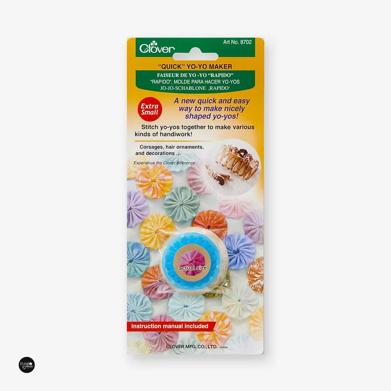 Molde Clover 8702 para hacer Yoyos Miniatura con Tela Pedido Al Por Mayor