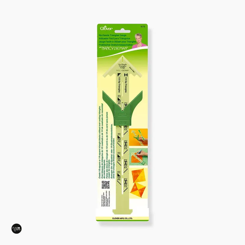 Pedido Al Por Mayor Medidor de Triángulos Clover 9579: Precisión y Versatilidad para tus Proyectos de Costura