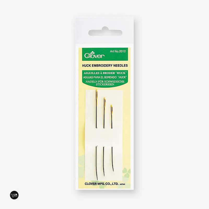 Oferta Agujas para el bordado Huck de Clover 2012