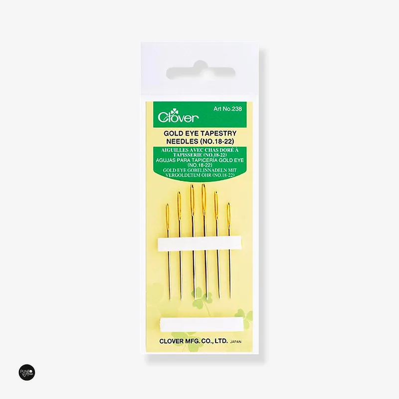 Agujas para tapeceria Gold EYE No. 18-22 - Clover 238 Pedido Al Por Mayor