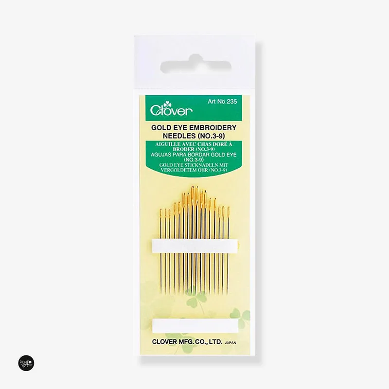 Últimas Unidades Agujas para bordar No. 3-9 de Clover 235