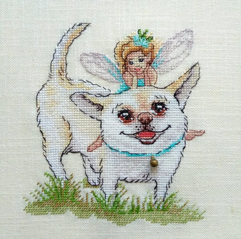 Nueva Colección Happiness Fairy - MN-43 NeoCraft - Kit de Punto de Cruz