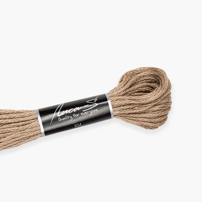 Popular DMC 841 / 471 Hilos mouline Luca-S