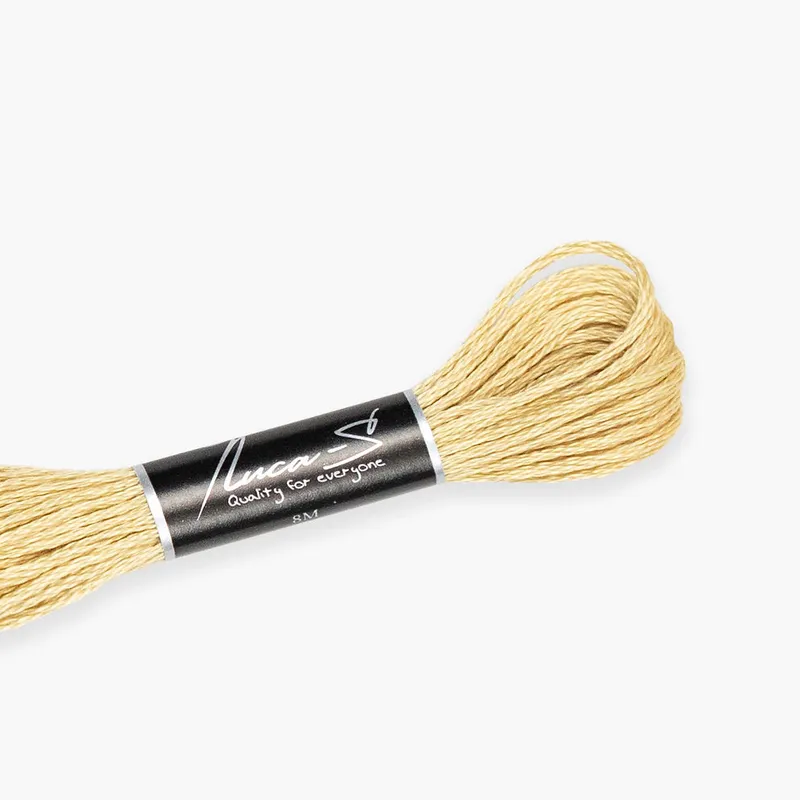 DMC 738 / 447 Hilos mouline Luca-S Hecho A Mano