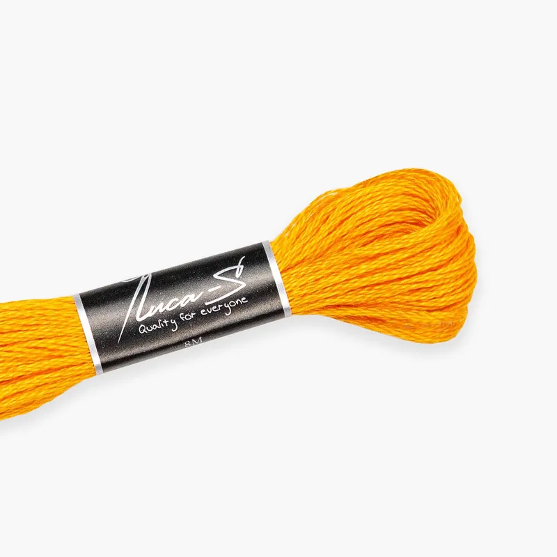 Directo De Fábrica DMC 741 / 375 Hilos mouline Luca-S