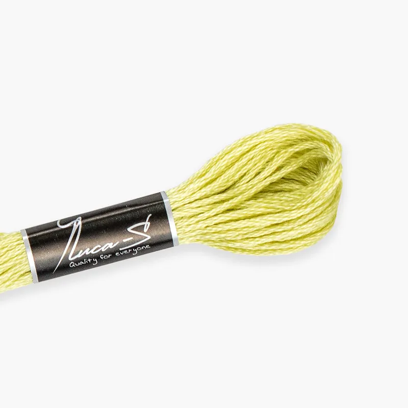 Hecho A Mano DMC 10 / 306 Hilos mouline Luca-S