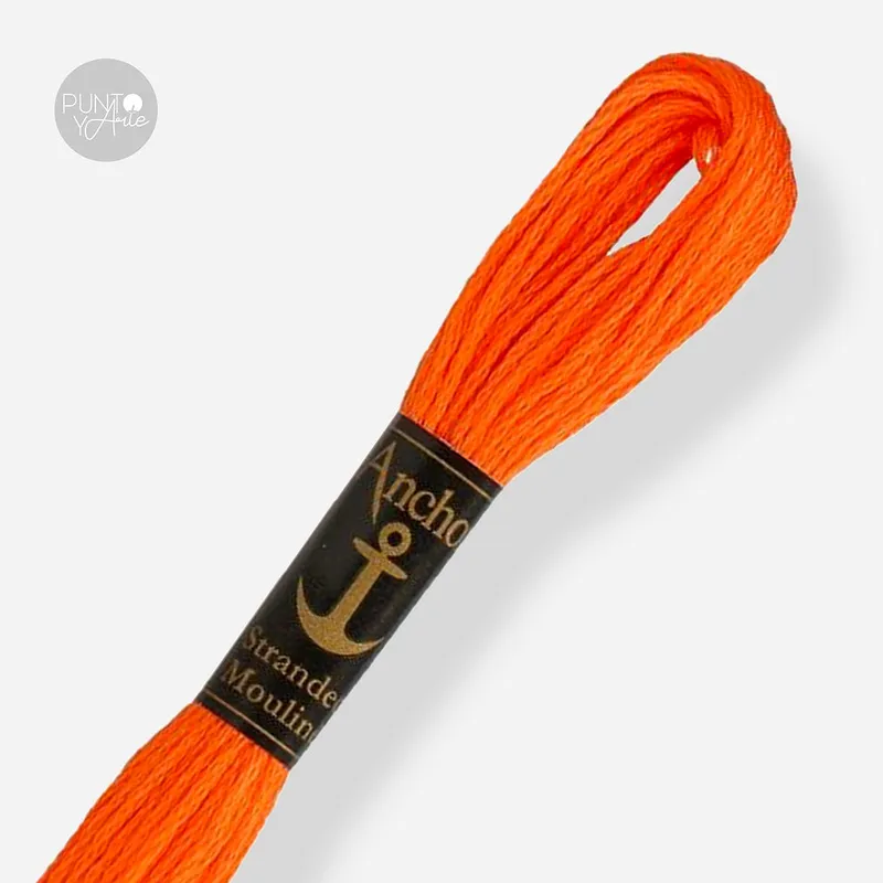 Moderno 0330 Anchor Stranded Mouliné: Calidad y Color para Tus Bordados