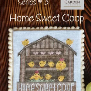 Tendencia Home Sweet Coop - Gráfico Punto de Cruz - Cottage Garden Samplings