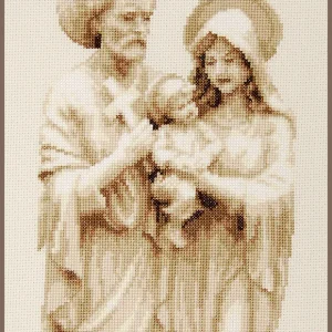 Aida religiosa - Vervaco - Kit de punto de cruz Ocasión Especial