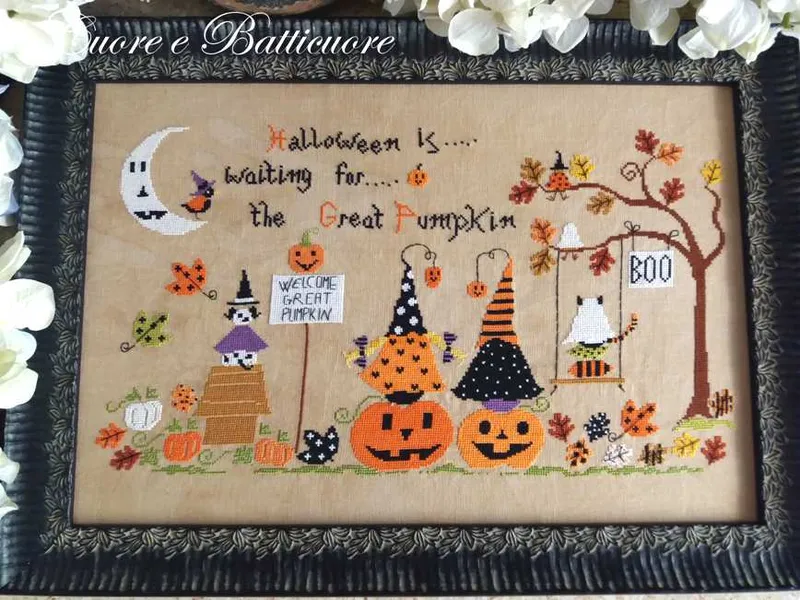 Welcome Great Pumpkin - Cuore e Batticuore - Esquema Punto Compra Ahora