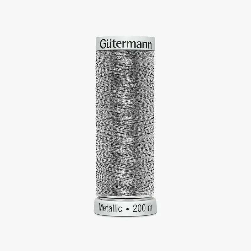 Gütermann Metallic - Hilo Efecto Metálico para Proyectos Brillantes - 7009 Mayoreo