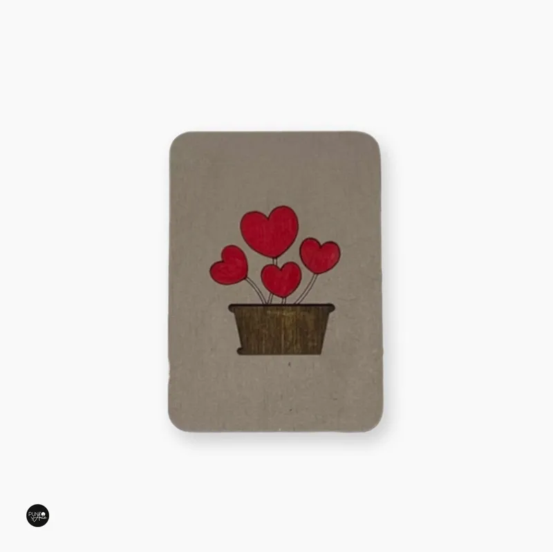 Estuche de agujas de madera con imanes - Wizardi KF056/17 Mayoreo