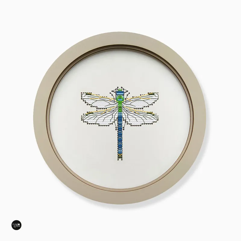 Dragonfly - Wizardi - Kit de punto de cruz KF058/5 Certificado