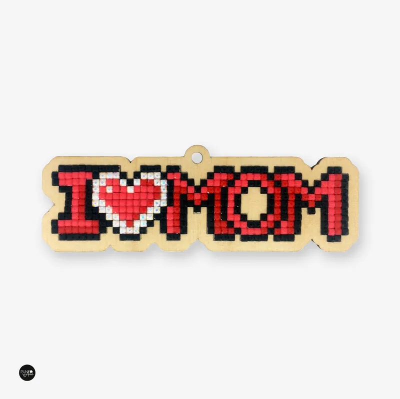 I Love Mom - Wizardi - Kit Punto Diamante WWP319 Gran Oferta