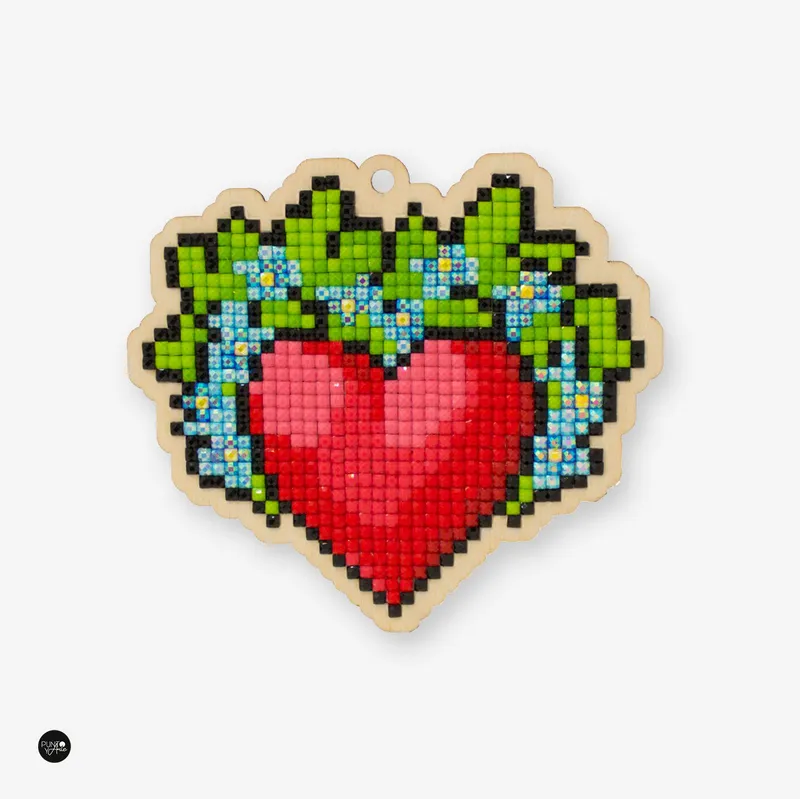 Mejor Precio Corazón - Wizardi - Kit Punto Diamante WWP331