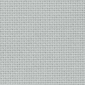 Tela Fein-Aida 18 ct Confederate Gray Zweigart 3793/718 para Punto de Cruz - 55x48 Envío Inmediato