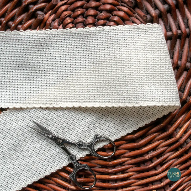 Cinta de Entredos 80 mm - Aida 14ct. Color 3 de Zweigart 7008/3 Precio Bajo