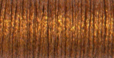 Lujoso 150V Fine #8 Braid Kreinik - Vintage Amber 10 m