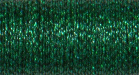 008L Fine #8 Braid Kreinik - Kinetic Kelly 10 m Auténtico