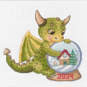 Kit de punto de cruz. Dragon's Dream - 1563 OVEN Moderno