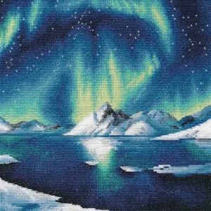 Kit de punto de cruz. Northern lights - 1549 OVEN Stock Limitado