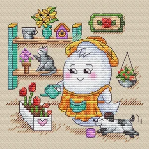 Florist- SM-762 MP Studia - Kit de punto de cruz Disponible Ahora