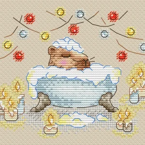 And let the whole world wait - SM-744 MP Studia - Kit de punto de cruz Última Oportunidad