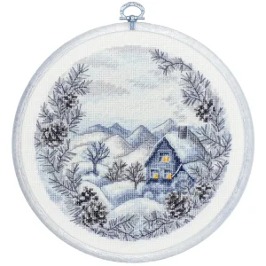 De Moda Kit de Punto de Cruz - El Invierno - BC218 Luca-S