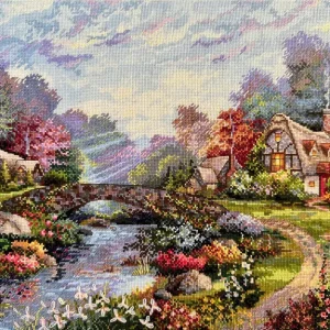 Kit de Punto de Cruz "Springtime Glory" - Merejka K-233 Precio Bajo