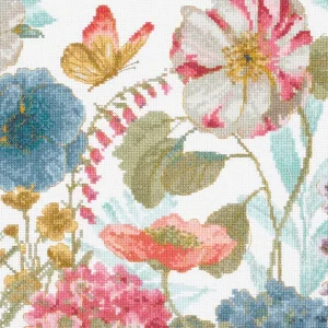 Kit de Punto de Cruz "Acuarela Flores Campestres" - DMC BL1166/76 Precio De Fábrica