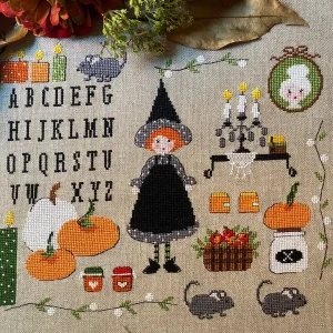 Máxima Calidad Pozioni, incantesimi e marmellate - Lilli Violette - Gráfico de punto de cruz