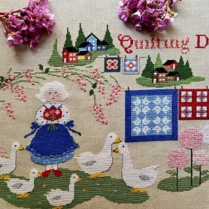 Envío Internacional Quilting day - Lilli Violette - Gráfico de punto de cruz
