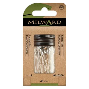 Pack de 18 Imperdibles de 46 mm - Milward Envío Inmediato